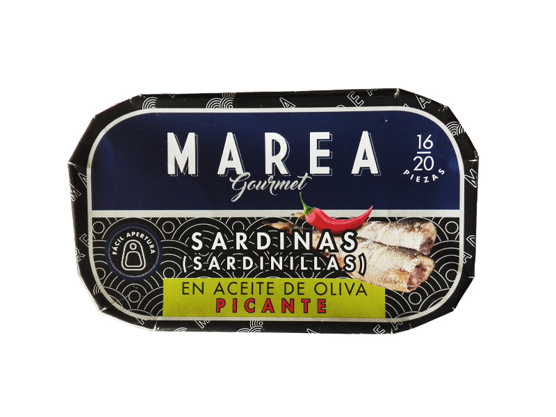 Sardinillas Picantes Ac.Oliva 16/20 RR125 Marea Gourmet