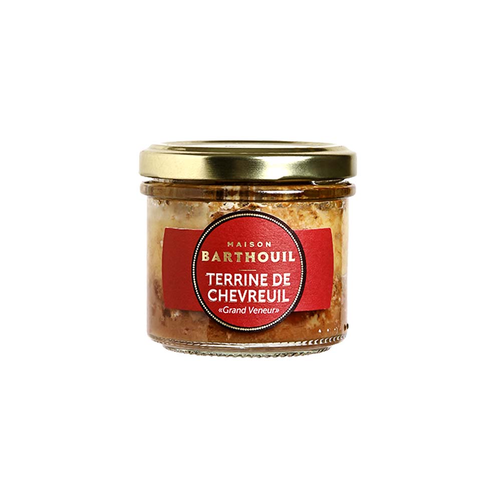 TERRINA DE CORZO "Grand Veneur" 100G BARTHOUIL CRISTAL