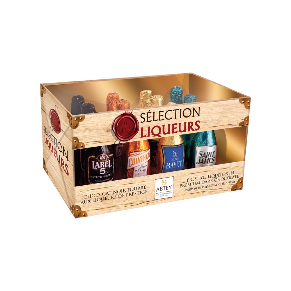 Caja Selección Licores 12 botellas 155g ABTEY