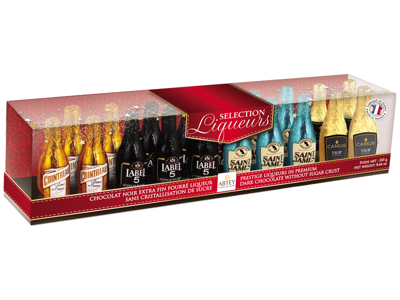 Reglette 19 botellas de licor 245g ABTEY