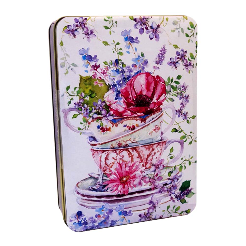 SUMMER TEA CUP BISCUITS TIN 200G GRANDMA