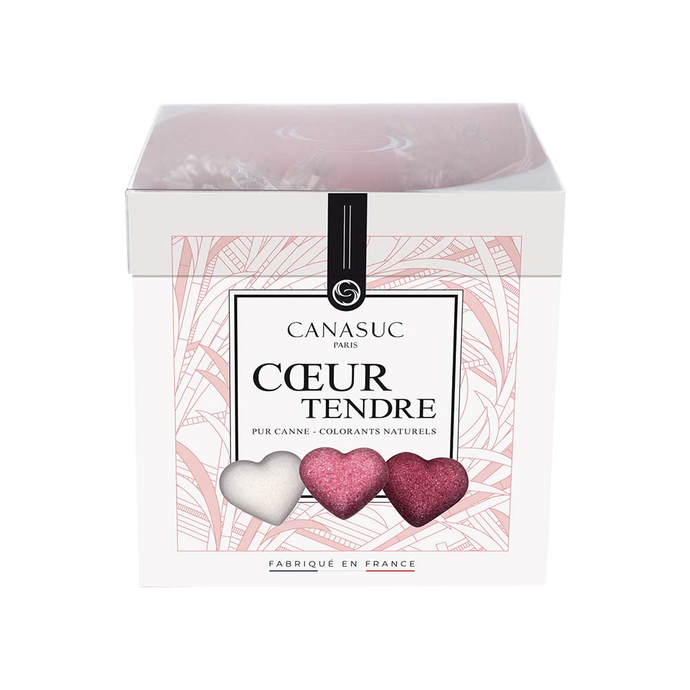 Azúcar Caña CORAZONES (Cubo) 180g CANASUC