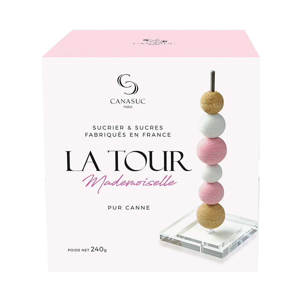 Azúcar Caña LE BOULIER Esferas (+STAND) 240g CANASUC