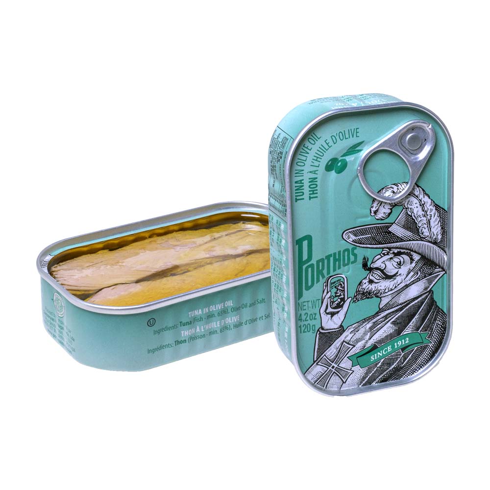 Atún Ac. Oliva 120g PORTHOS Vintage
