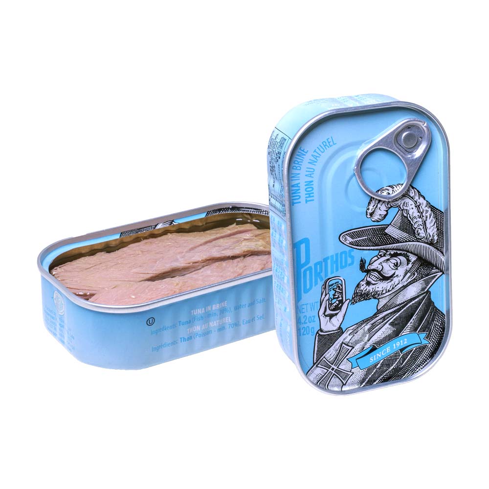 Atún Al Natural 120g PORTHOS Vintage
