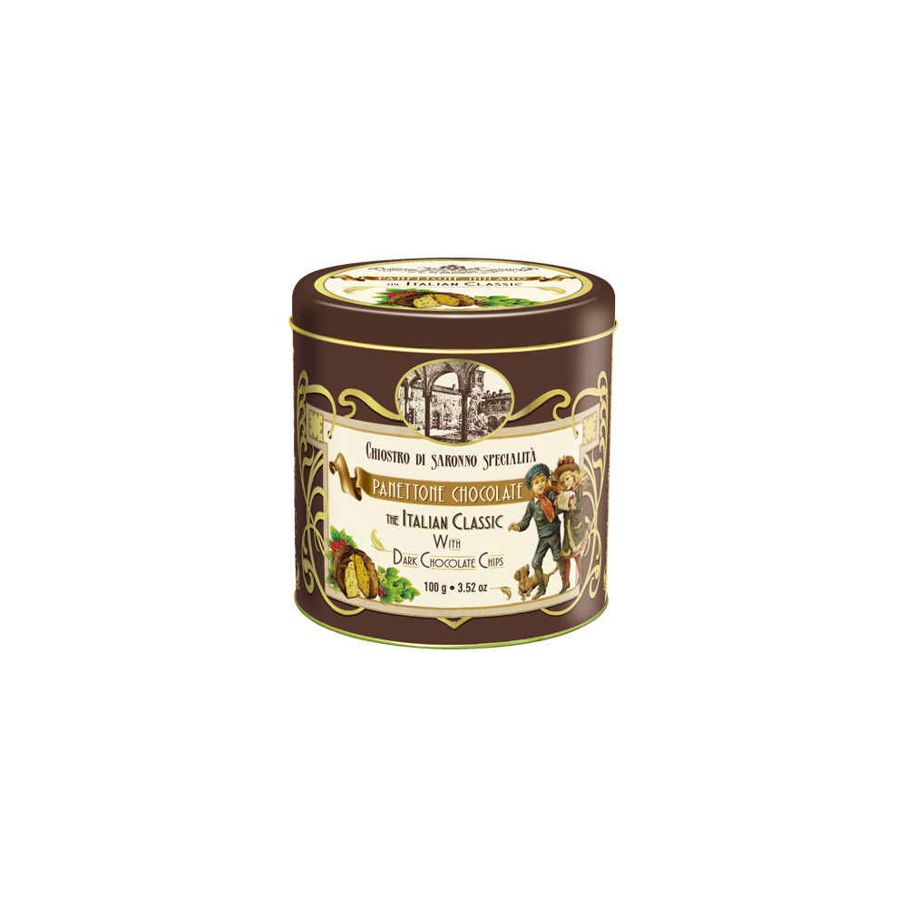 PANETTONE CHOCOLATE LATA 100g Chiostro