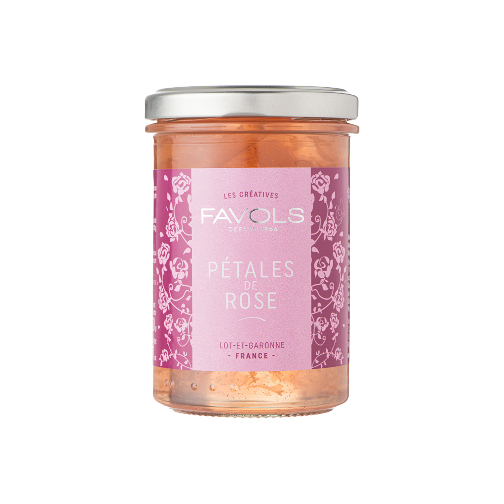 Mermelada de Pétalos de Rosa 260g FAVOLS