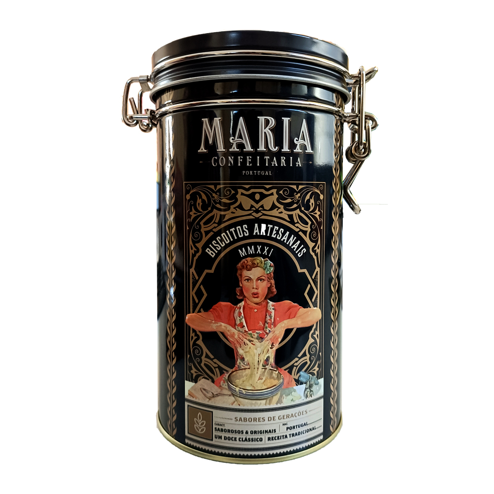 Lata Clasica Biscoitos Artesanais 150g Maria Confeitaria