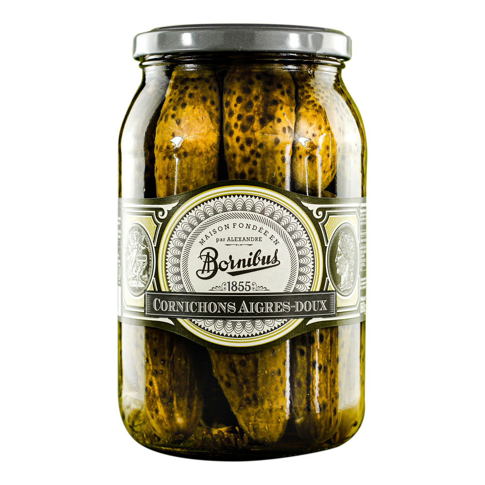 Cornichons Pepinillos Agridulces 860g BORNIBUS