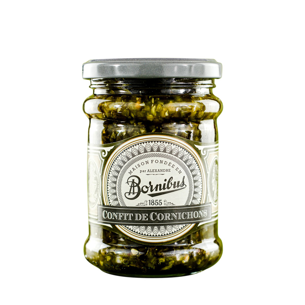 Salsa de Cornichons Pepinillos 250g BORNIBUS