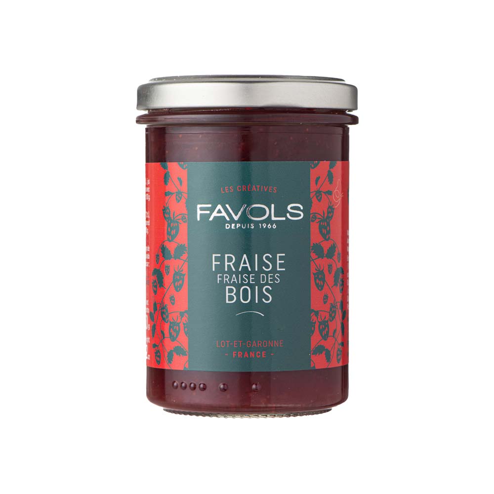 Mermelada Fresas Silvestres 250g FAVOLS