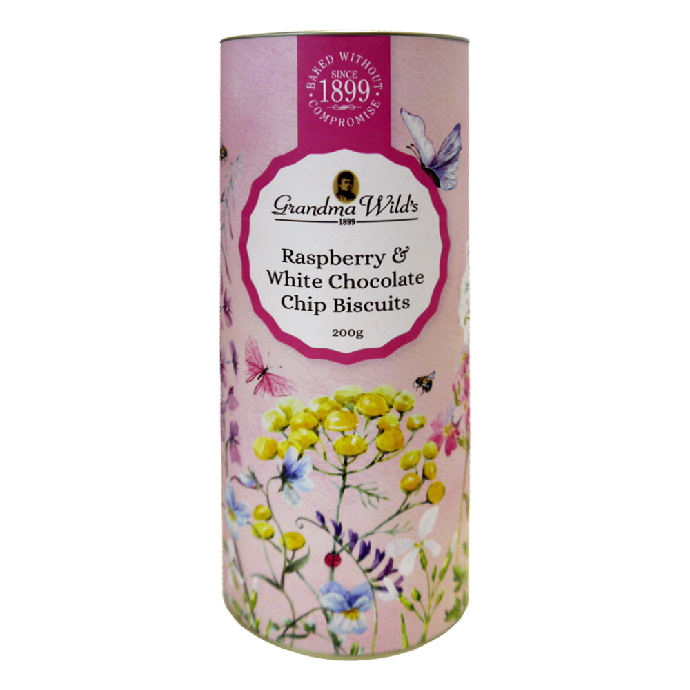 TUBO FLORES SILVESTRES ROSAS BISCUITS 200G GRANDMA