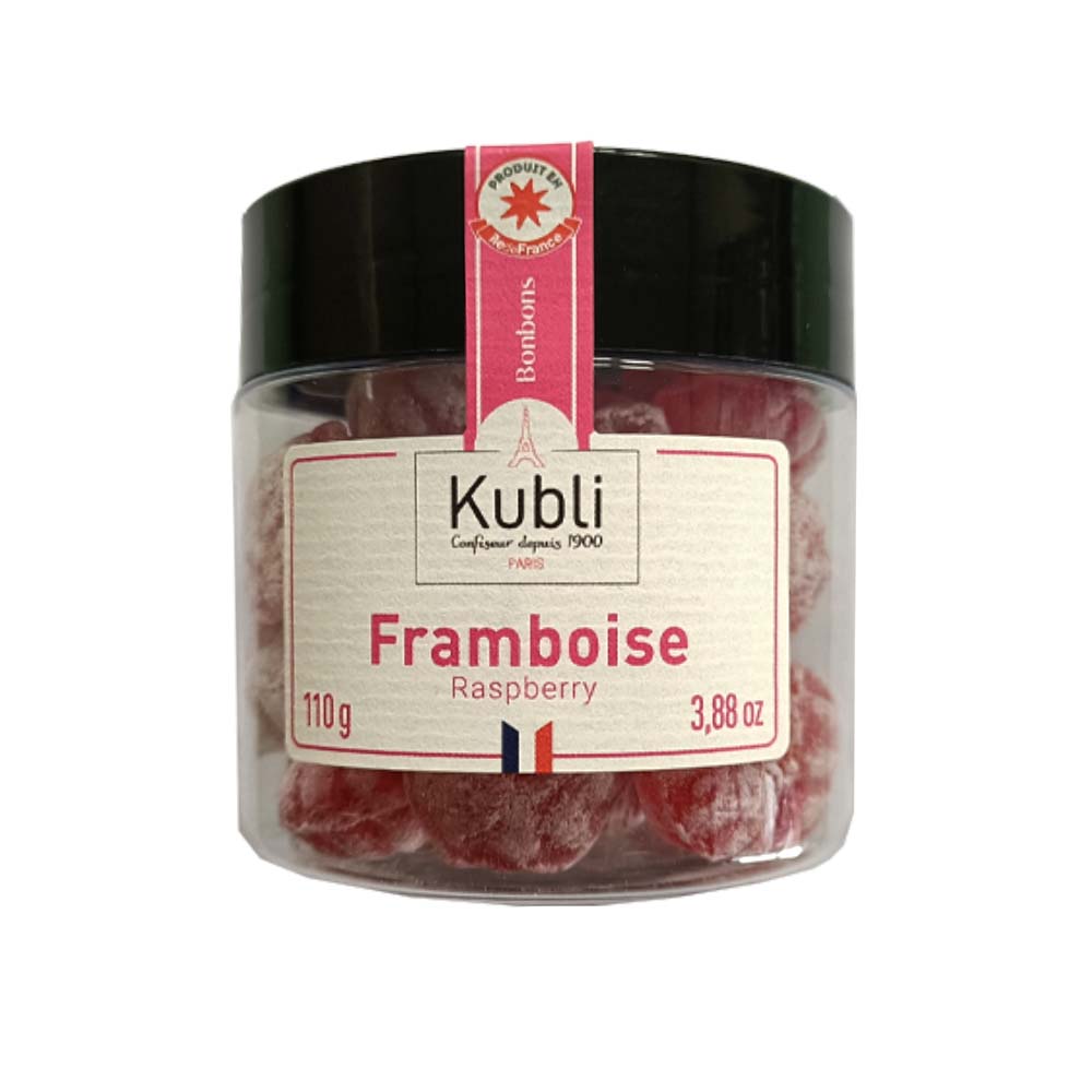 BOLAS FRAMBUESA Caramelos 110g KUBLI
