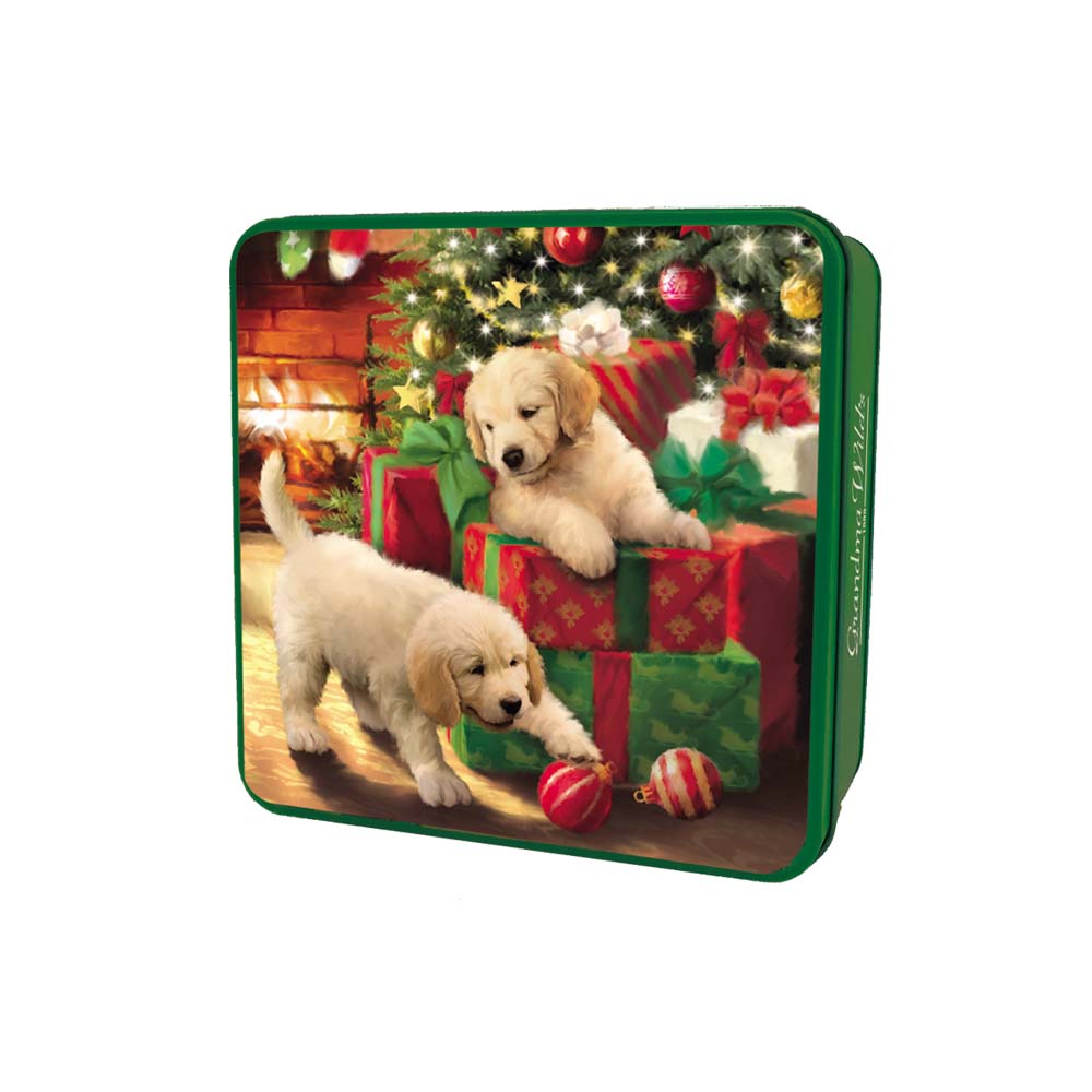 LATA GALLETAS CHRISTMAS PUPPIES 200G GRANDMA