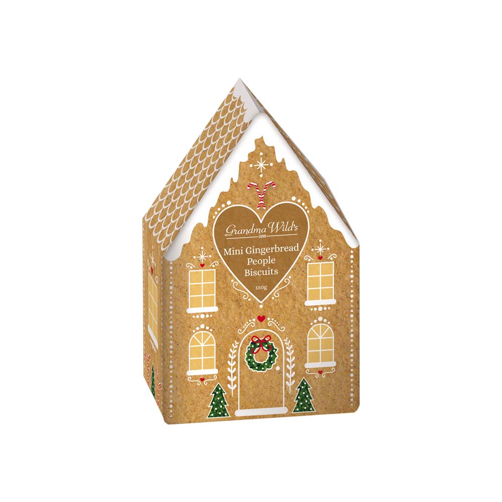 CASITA DE JENGIBRE Lata Galletas 150G GRANDMA