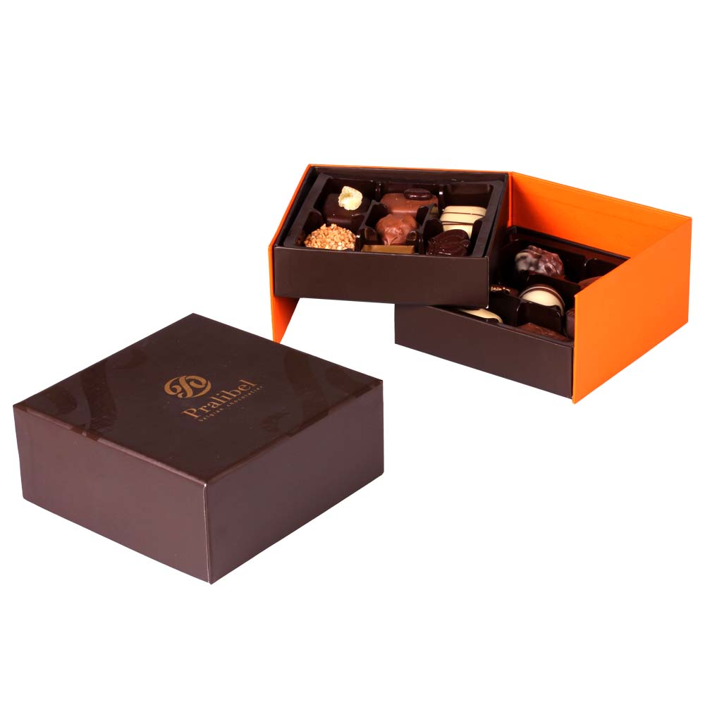 Estuche Rhodos Selección Bombones 220g 12 pzs Pralibel