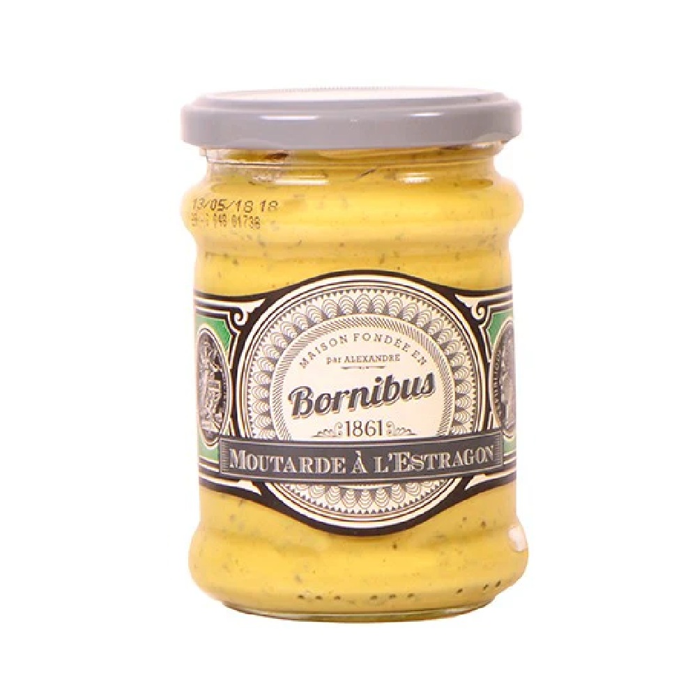 Mostaza al Estragon 250g BORNIBUS