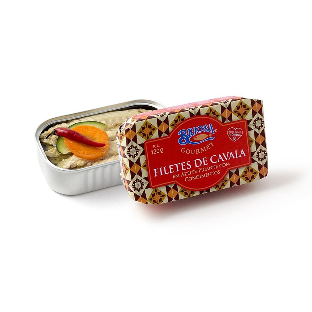 Filetes de Caballa Picante120g Briosa Gourmet