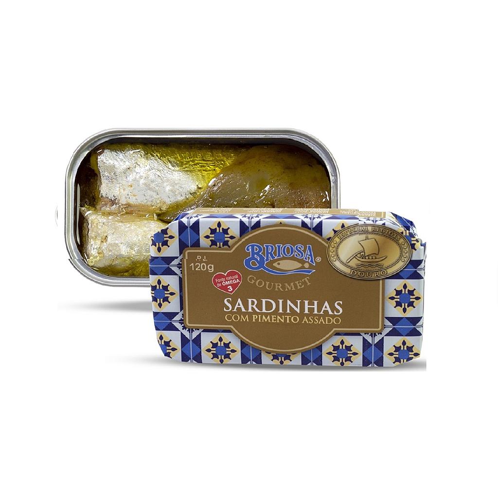 Sardina c/Pimiento asado 120g Briosa Gourmet