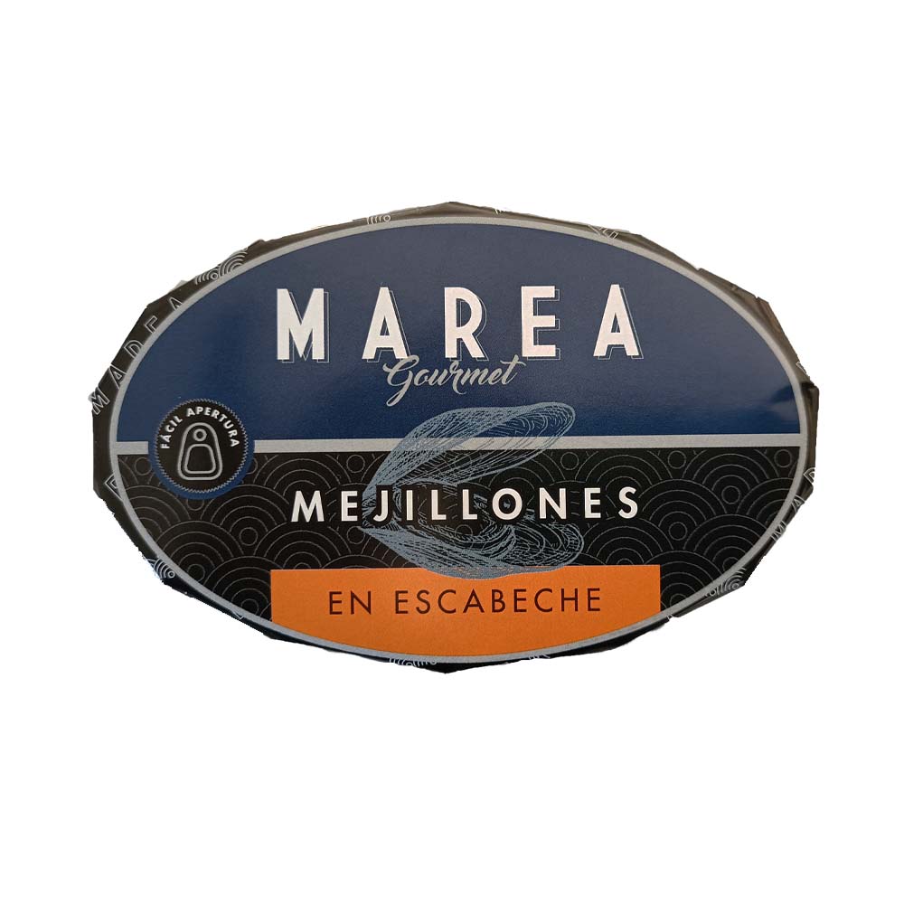 Mejillon en Escabeche 8/12 pzs. Grande OL120 Marea Gourmet