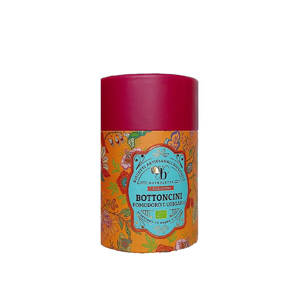 Tubo Tomate&amp;Orégano Galletas BIO 120g BORBOLETTA