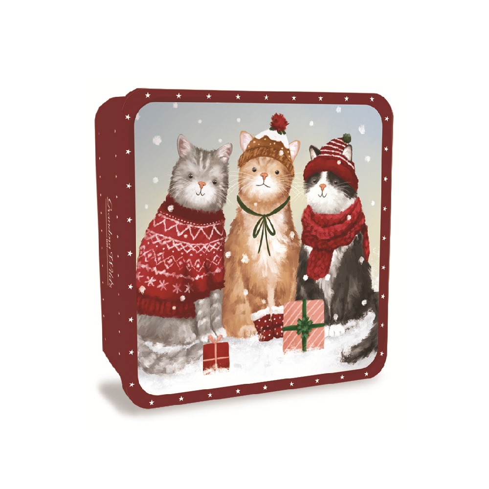 Lata Gatos Navidad 200g GRANDMA WILDS