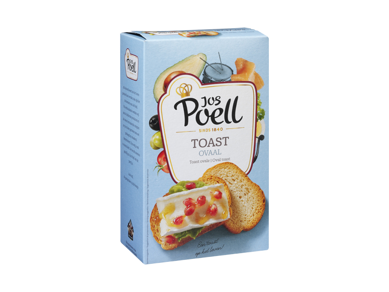 OVAL TOAST 100g JOS POELL
