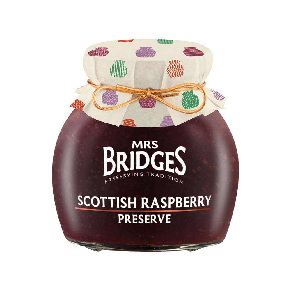 RASPBERRY SCOTTISH 340 G MERMELADA BRIDGES