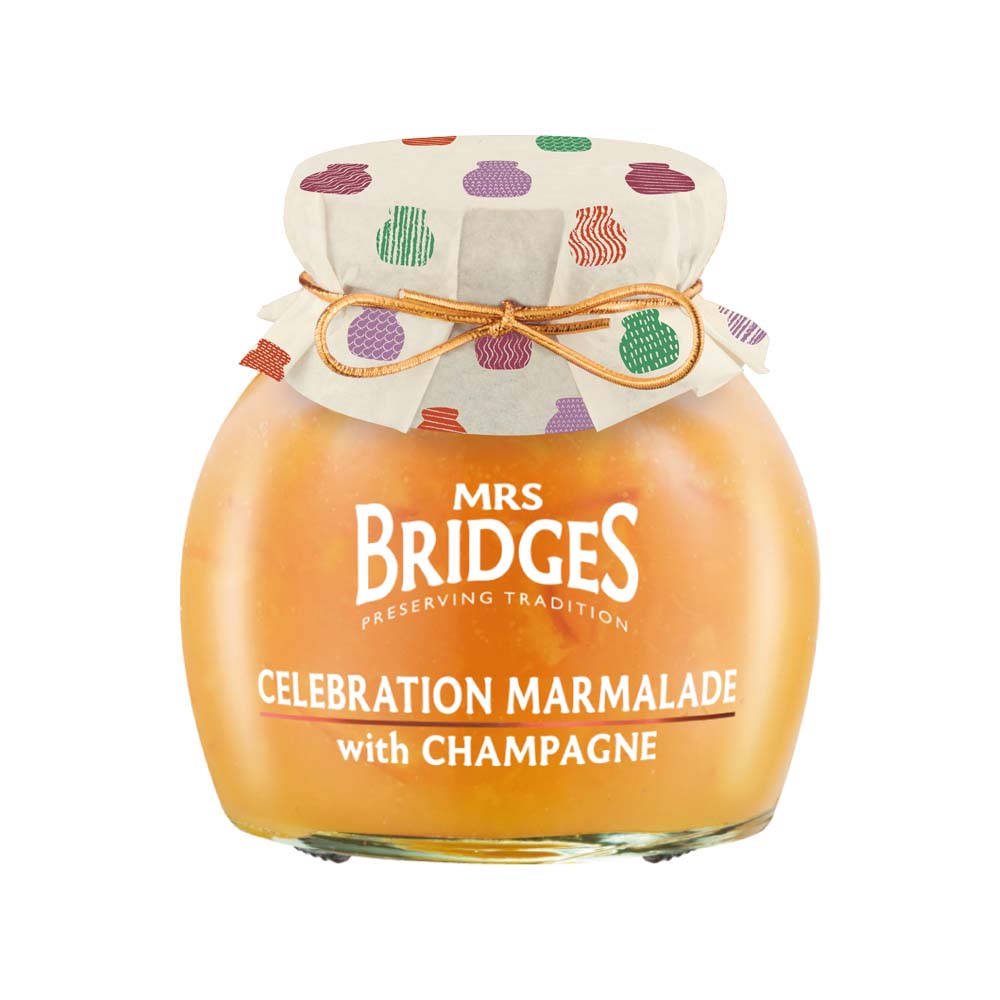 CELEBRACION CHAMPAGNE 340 G MERMELADA BRIDGES