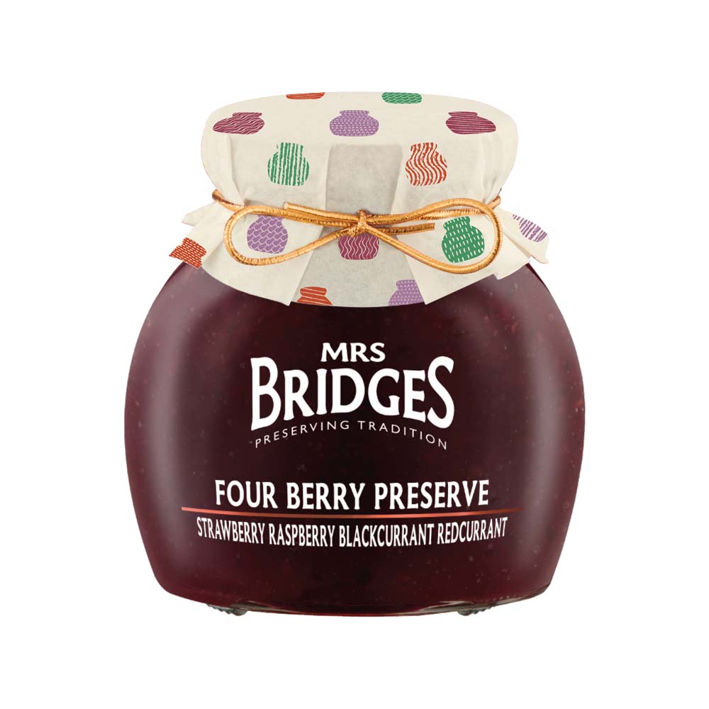 FOUR BERRY 340 G PRESERVE BRIDGES