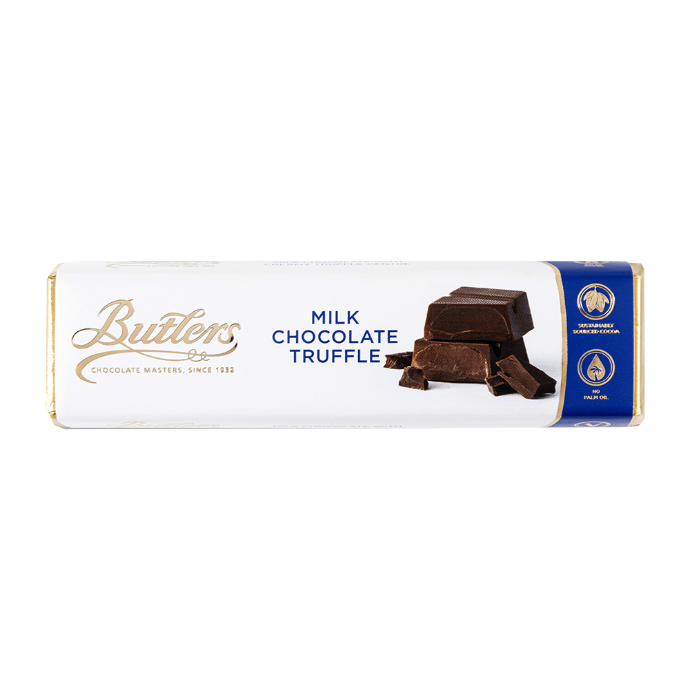 MILK TRUFFE BAR 75 G BUTLERS
