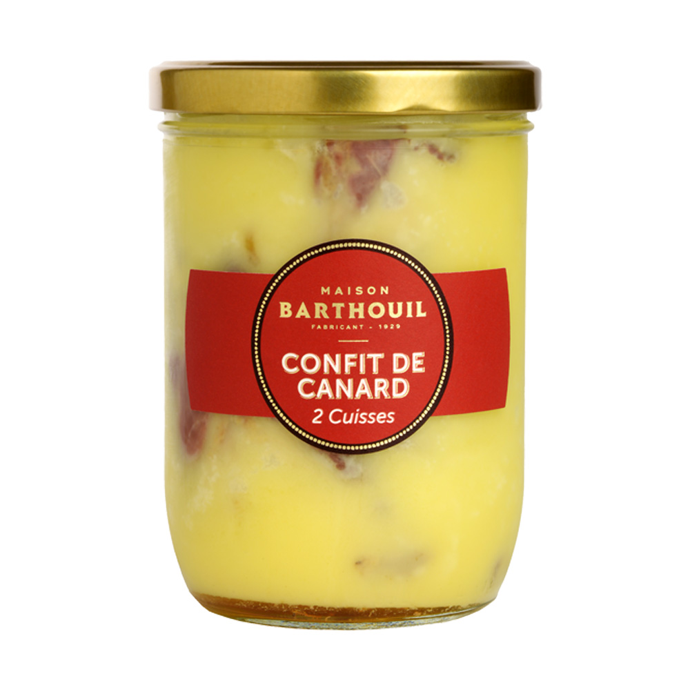 CONFIT CANARD 2 MUSLOS 730 G BARTHOUIL