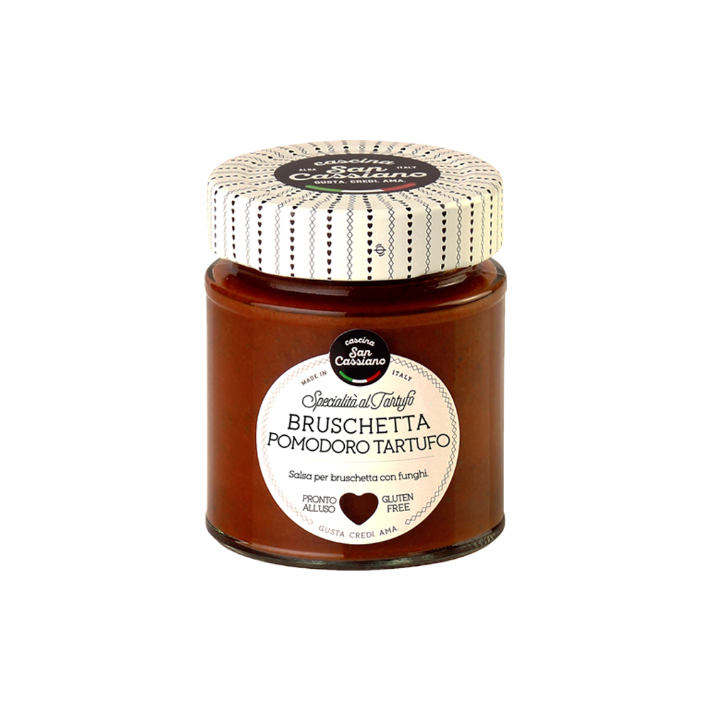 Salsa con Setas y Trufa 130g CASCINA SAN CASSIANO