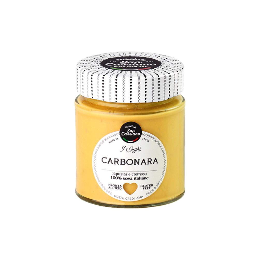 Salsa Carbonara 140g CASCINA SAN CASSIANO