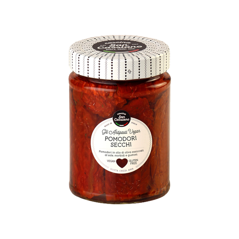 Tomate Seco (Pomodori Secchi) en Aceite 280g CASCINA SAN CASSIANO