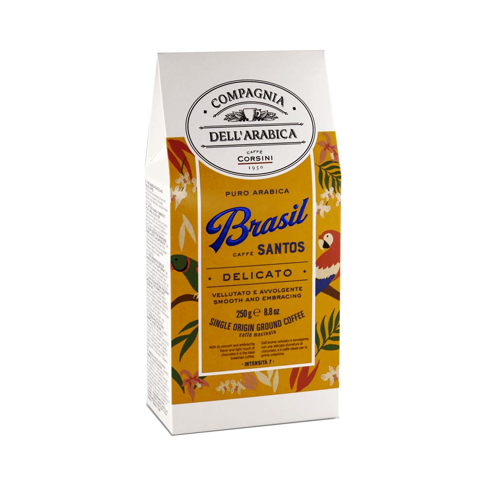 BRASIL SANTOS CAFE 250 g. 100% ARABICA