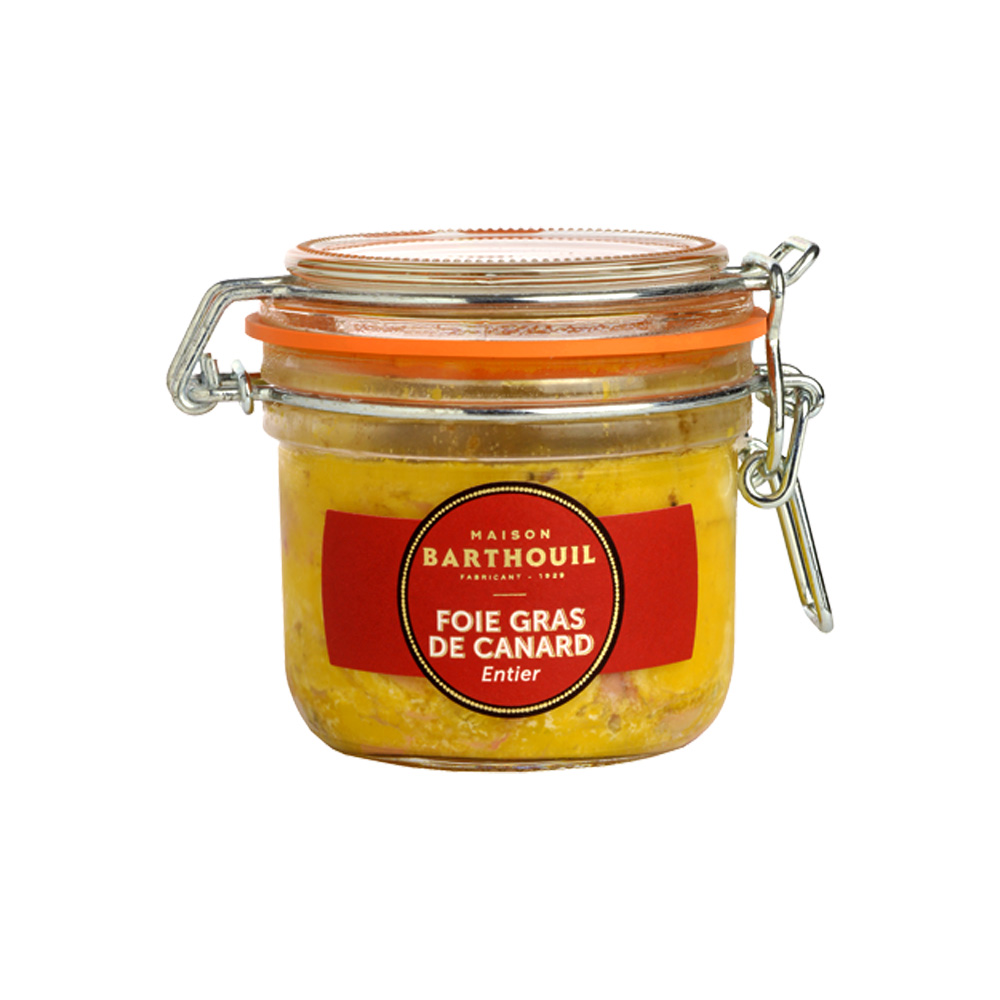 FOIE ENTERO PATO BOCAL 180 G BARTHOUIL