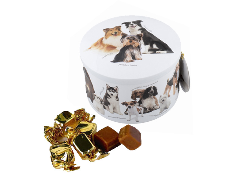 LATA DOGS perros ROUND 200G CARAMELOS GARDINERS