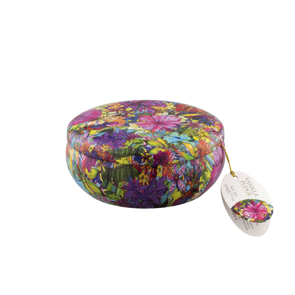 ROUND FLOWERS FUDGE 200g CARAMELOS GARDINERS