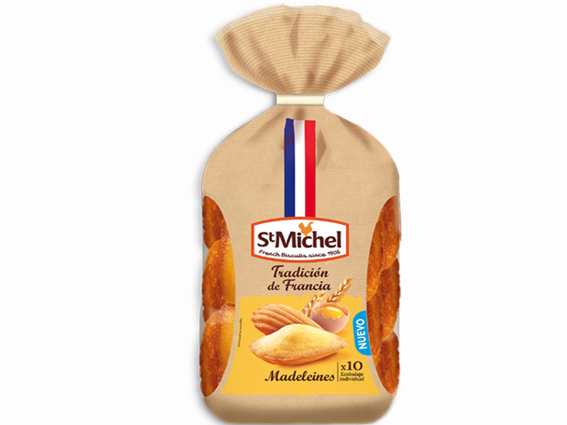 Madeleines Natural Bolsas 250 g ST Michel