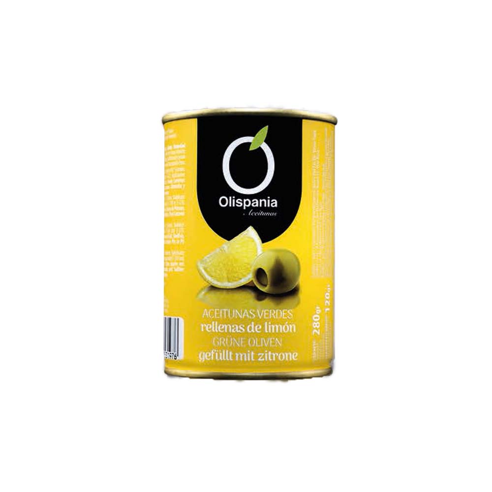 Aceitunas Rellenas Limon 120g 240/260 Olispania